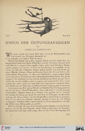 16: Unfug der Zeitungsanzeigen