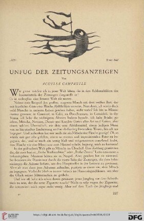 16: Unfug der Zeitungsanzeigen
