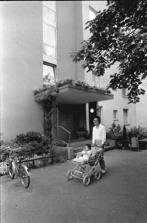 Freiburg; Landwasser: Hauseingang