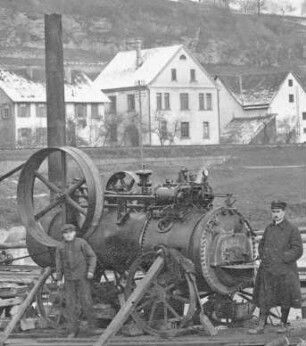 Staustufe Horkheim/Neckar im Bau