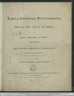 Tabula itineraria Peutingeriana