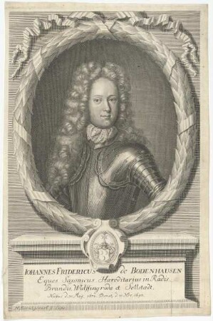 Bildnis des Iohannes Fridericus de Bodenhausen