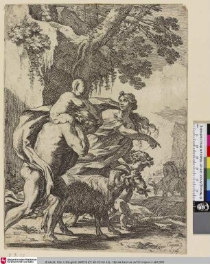 [Familie des Silen; Les suivants de Silène.]
