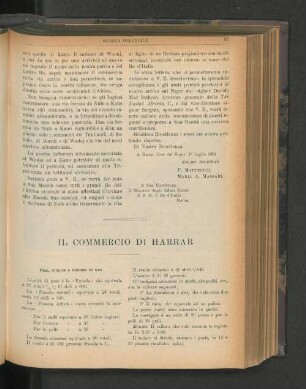 Il Commercio Di Harrar.