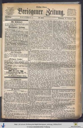 16.09.1900 (Erstes Blatt)