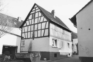 Wohnhaus, Fachwerk; Gelnhausen, Heylstraße 24