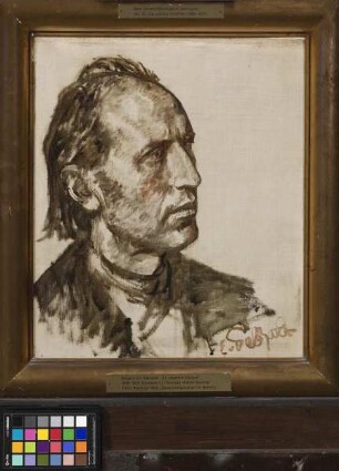 Bildnis des Reinhard Wolrad Scheffer (1834-1924), Pfarrer und Universitätsprediger in Marburg
