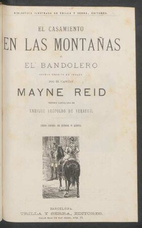 El casamiento de las montañas ó El bandolero