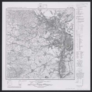 Messtischblatt 1677 = [391] : Danzig, 1910 : Messtischblatt 1677 = [391] : Danzig. - Aufn. 1908, Hrsg. 1910. - [Berlin] : Reichsamt für Landesaufnahme , 1910. - 1 Kt. - Auch als Nachdr. ersch.