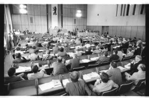 Kleinbildnegative: Veranstaltung im Abgeordentenhaus, 1982