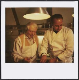 Wolfram Siebeck und Manfred Schwarz bei den Mahlberger Kochtagen