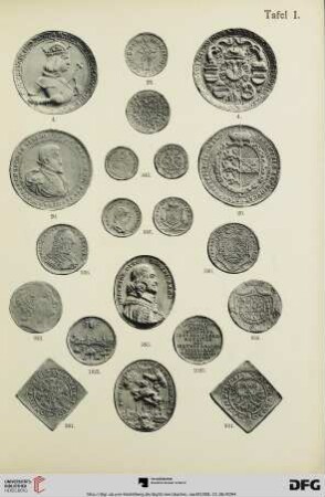 Tafel I-XI
