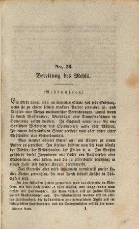 Handbuch der Technologie oder rationelle Darstellung der technischen Gewerbe : nach den neuesten Ansichten und Erfindungen ; mit Steindrucktafeln, 2