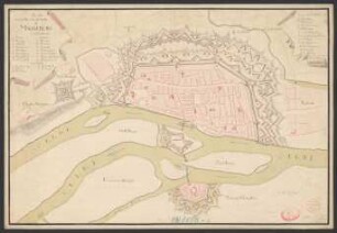 Plan de la Ville et la Fortresse de Magdeburg