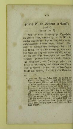Heinrich IV. als Bueßender zu Canossa