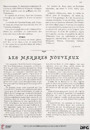 2: Les marbres nouveaux