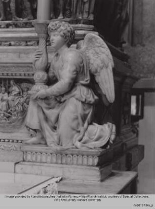 Kandelaberengel - Arca di S. Domenico, Det.: Kandelaberengel