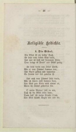 Religiöse Gedichte