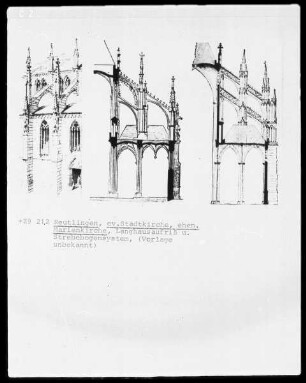Reutlingen, Evangelische Stadtpfarrkirche, ehemalige Marienkirche