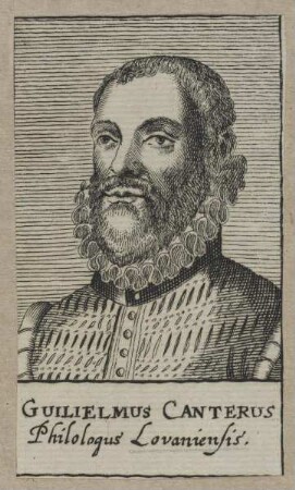 Bildnis des Guilielmus Canterus