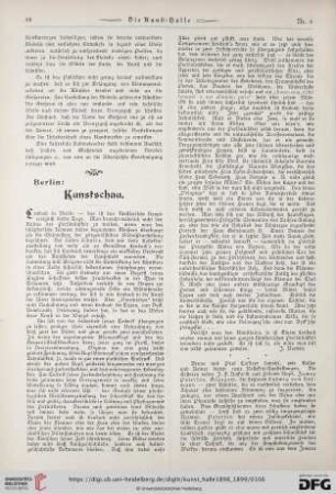 Berlin: Kunstschau