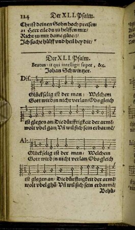 Der XLI. Psalm. - Der LIIII. Psalm.