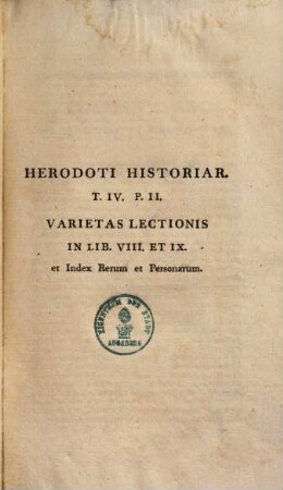 Herodoti Musae sive historiarum libri IX, 8