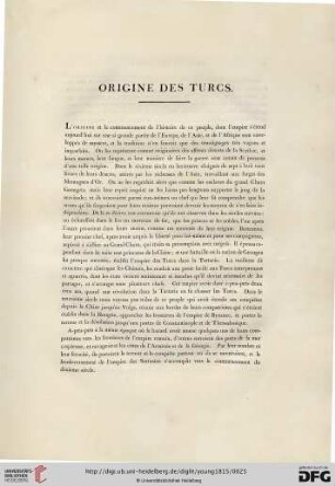 Origine des Turcs