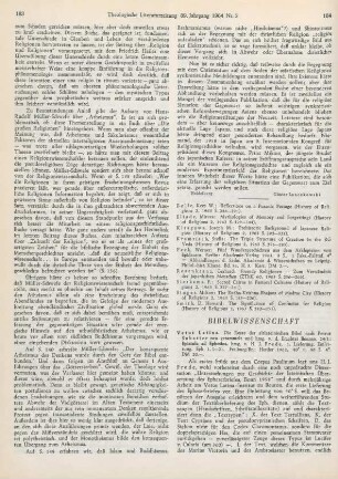 184-185 [Rezension] Paulus Apostel, Epistula ad Ephesios