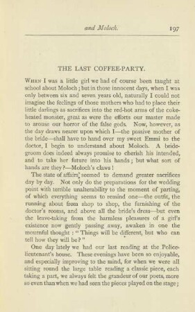 The last coffee-party