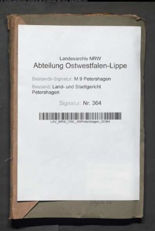 Eximierter Grundbesitz im Gerichtsbezirk