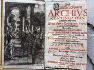 Edition von Urkunden zur Geschichte des 17. Jahrhunderts