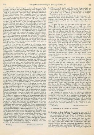 922 [Rezension] Reallexikon für Antike und Christentum