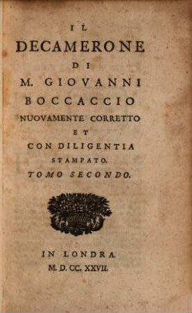 Il Decamerone, 2