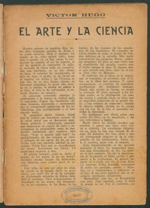 El arte y la ciencia