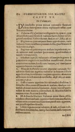 Caput XX. De Voluntate.