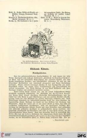 Literarischer Ratgeber des Kunstwarts für 1901, [4]: Bildende Künste