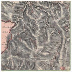 Kohren-Sahlis, Rüdigsdorf, Jahnshain, Ossa, Syhra. Blatt 104 aus: Meilenblätter von Sachsen