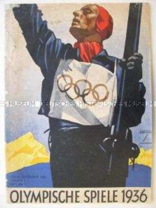 Illustriertes Heft zu den Olympischen Winterspielen 1936