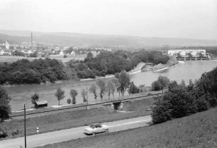 Hauenstein: über den Rhein auf Kraftwerk Albbruck
