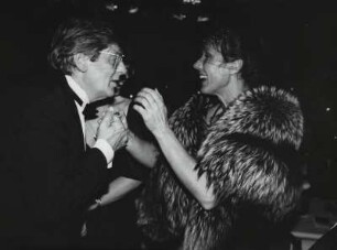 Günter Pfitzmann, Frau Wüstenhagen. Presseball 1982