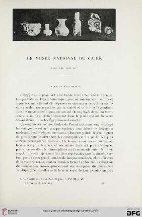 3. Pér. 28.1902: Le Musée national du Caire, 2