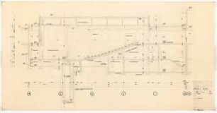 Physikalische Institute der Universität Köln: Hörsaal II Schnitt, 1:50