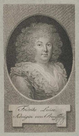 Bildnis der Königin Friderike Luise von Preussen