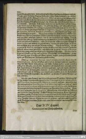 Das XCIV. Capitel. Continuation des Vorhergehenden