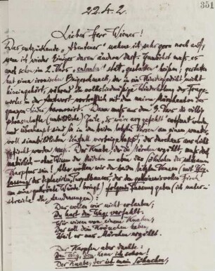 Brief an Oscar Wiener