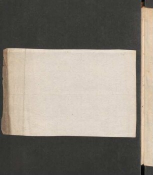loser Zettel am Ende der Handschrift mit Text