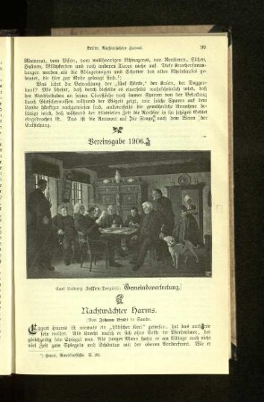 Nachtwächter Harms.