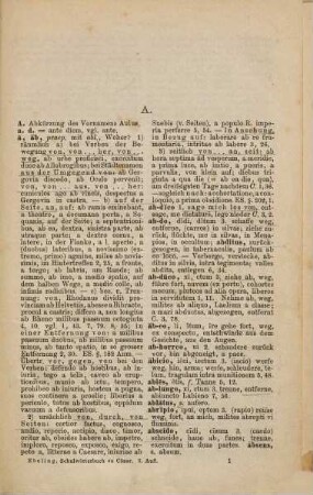 Schulwörterbuch zu Caesar mit besonderer Berücksichtigung der Phraseologie
