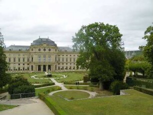 Würzburg: Residenz Hofgarten